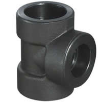 Socket Welding Tees Forged High Pressure Pipe Fittings