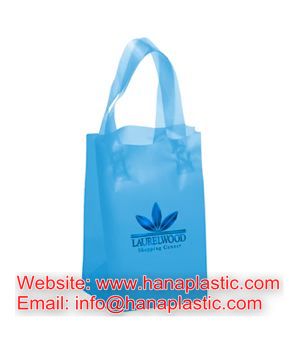 Softloop Handle Bag Type Material Hdpe Ldpe Adding Oxo Biodegradable D2w E