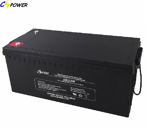 Solar Accumulator Gel Battery With 20years Life 12v200ah