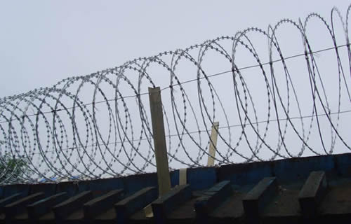 Spiral Razor Wire Adding More Security To The Environment