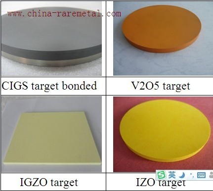 Sputtering Targets For Flat Panel Display