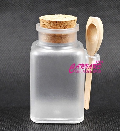 Square Bath Salt Jar 100g Face Mask