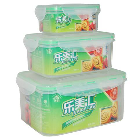 Square Plastic Container