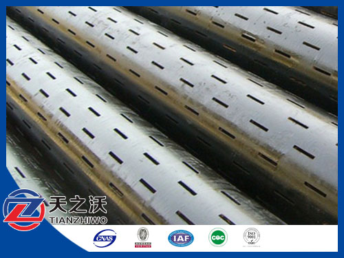 Stainless Steel Slotted Pipe