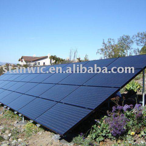 Stanwic Ground Pv Mount 4kw Solar System