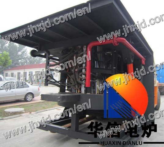 Steel Shell Copper Melting Furnace 3ton