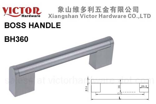 Steel Zinc Boss Handle Cabinet Furniture