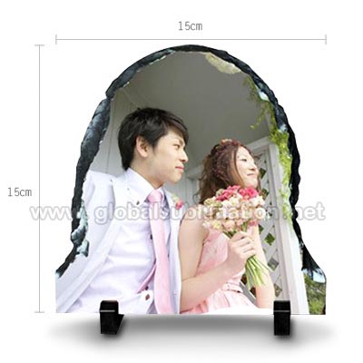 Sublimation Photo Slate Door Shaped Stone Small