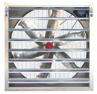 Suction Fan In Poultry Farm