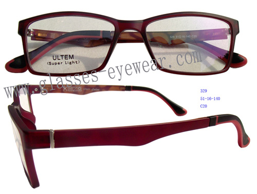 Supply Fashion Light Ultem Optical Frames Model 329