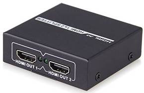 Supply Full Hdmi 1 4 1x2 Splitter With Hdcp 8kv Esd Protection