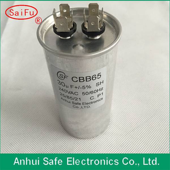 Supply High Quality Aluminum Shell Cbb65 Mpp Capacitor Electric