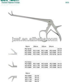 Surgical Nucleus Pulposus Orthopedic Forceps