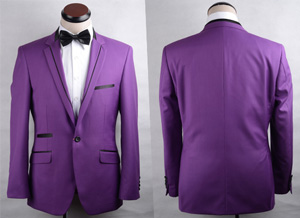 Tailored Business Slim Fit Mens Suits