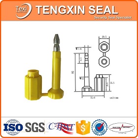 Tampering Proof Container Bolt Seal