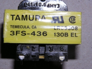 Tamura Transformer 3fs 436 115v To 36v Or 18v