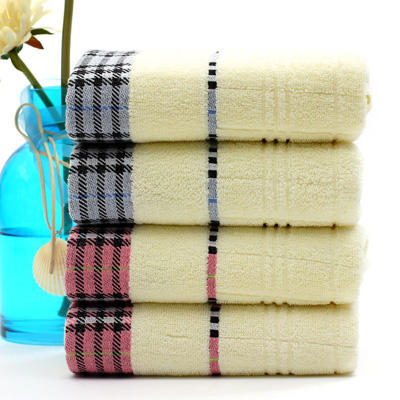 Terry Black Bath Towels