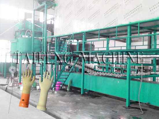 Tf Ysxlatex Gloves Production Line