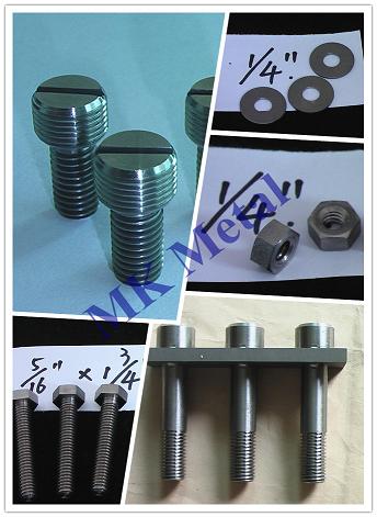 Titanium Fasteners Grade2 Grade3 Grade5