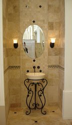 Travertine Tub Surround Granite Stone Sinks Vanity Top Bathroom Tops Countertops And Marble