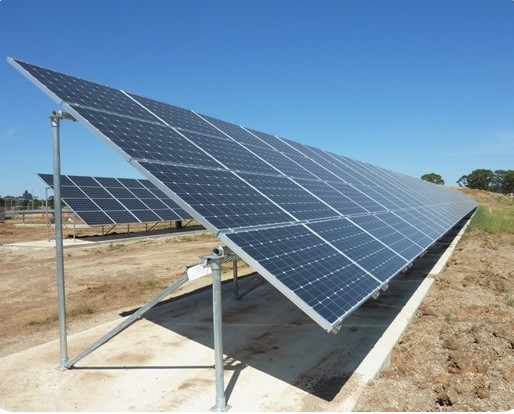 Trip Solar Of Rack Flashlight And Ground Screws