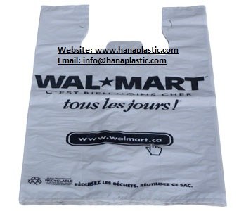 Type T Shirt Bag Material Hdpe Ldpe Adding Oxo Biodegradable D2w Epi And P Life Size Custo Lldpe