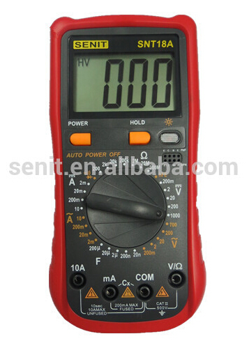 Unit Digital Multimeter Snt18a