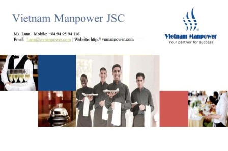 Unlimited Manpower In Hospitality Industry From Vietnam