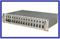 Unmanaged 16 Slots Rack Media Converter