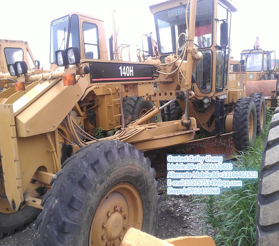 Used Cat 140h 6 Motor Grader