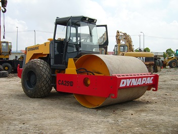 Used Dynapac Ca251d 3 Roller