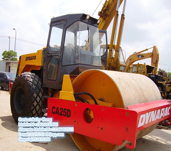 Used Dynapac Ca25d 2roller