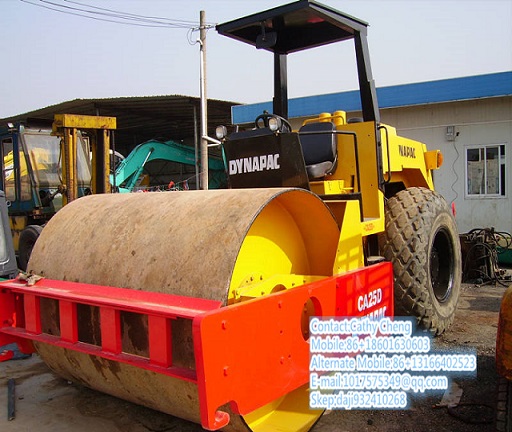 Used Dynapac Ca25d 6 Roller