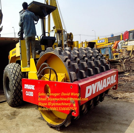 Used Dynapac Ca30d 3 Roller