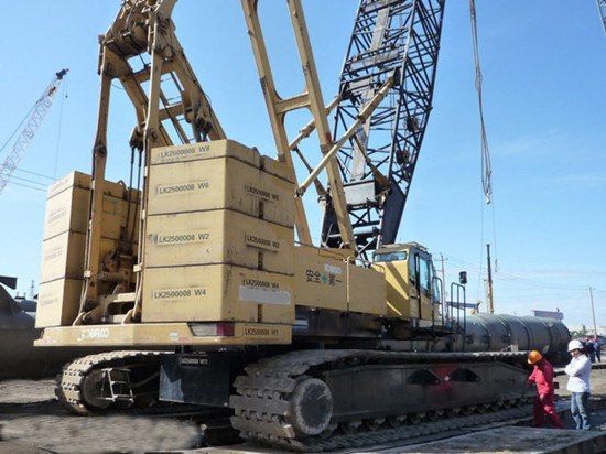 Used Kobelco Cke2500 Crawler Crane