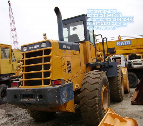 Used Komatsu Wa380 5 Loader