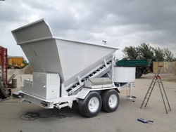 Used Mobile Concrete Plant B 15 1200