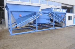 Used Mobile Concrete Plant Sumab K 60