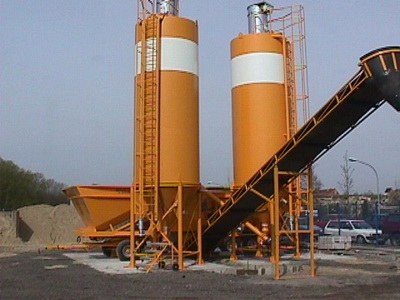 Used Mobile Concrete Plant Sumab M 55 8 2200 From 2006