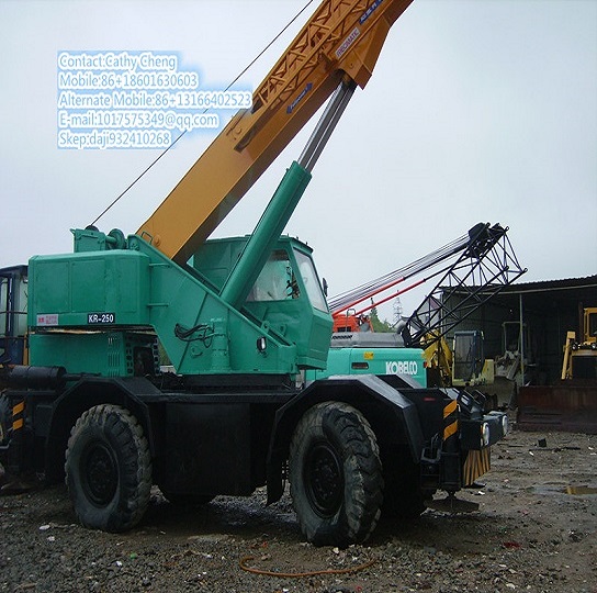 Used Second Hand Kato Kr250 Crane