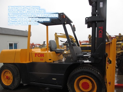 Used Tcm Fd100 Forklift Model