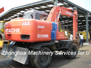 Used Walking Excavator Hitachi Ex100wd