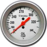 Utrema Auto Mechanical Oil Temperature Gauge 52mm