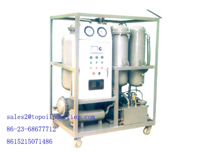 Vacuum Emulsified Gas Turbine Oil Purifier Filtration Plant