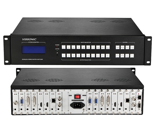 Vissonic Seamless Video Wall Modular Matrix Switcher