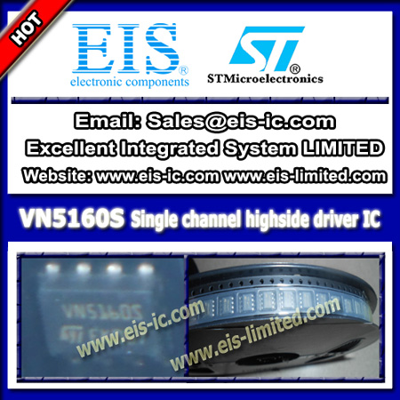 Vn5160s Stmicroelectronics Ic Driver Highside For Automotive Applications Soic 8