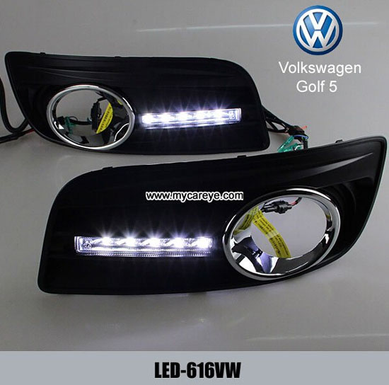 Volkswagen Vw Golf 5 Gti Gt Drl Led Daytime Running Light Car Retrofit