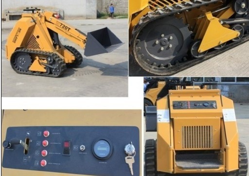 W720t Mini Skid Steer Loader Ce