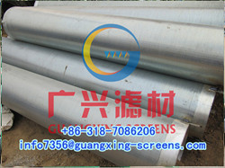 Wedge Wire Well Screen Filter Tube