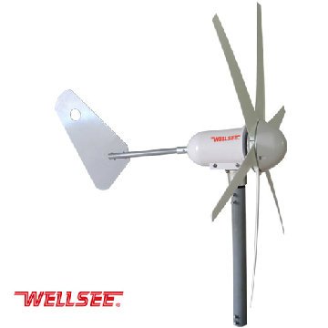 Wellsee Wind Turbine Six Bladed Leaves A Horizontal Axis Ws Wt 300w